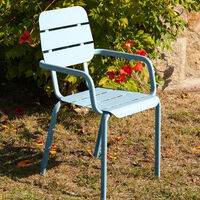 Alicante Aluminum Stackable Armchair