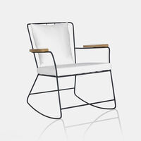 Avonica Iron Base Rocking Chair