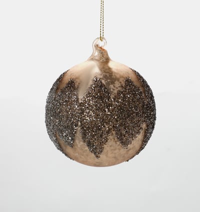 Glittered Hanging Ball