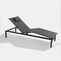 Dallas Textilene Sun Lounger