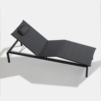 Dallas Textilene Sun Lounger