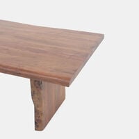 Ethnic Acacia Wood Dining Table