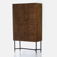 Isa Mango Wood Rectangular Cabinet