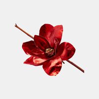 Magnolia Metallic Decoration 20 Cm