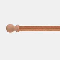 Merisier Wooden Curtain Rod