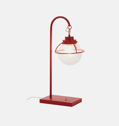 Metal Hanging Ball Table Lamp