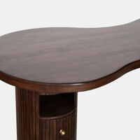 Pillar Mango Wood Writing Desk