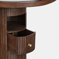 Pillar Mango Wood Writing Desk