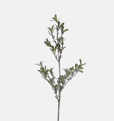 Polyester Berry-leaf Branch