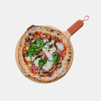 Sora Round Wooden Pizza Board