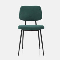 Toli Metal Velvet Dining Chair