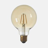 Turin Glass Round Led Bulb