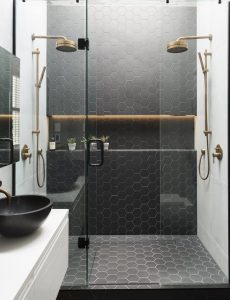 gray bathroom cabinet ideas