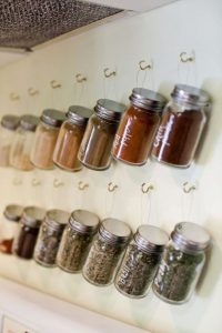 spice rack ideas for cabinet